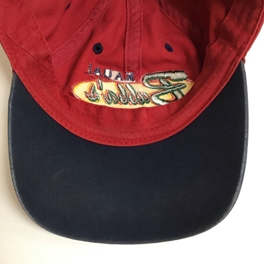 Bubba's Kauai Hawaii Hat Cheat Cap Ouray Sportswear Adjusts 100% Cotton Retro - Picture 9 of 9